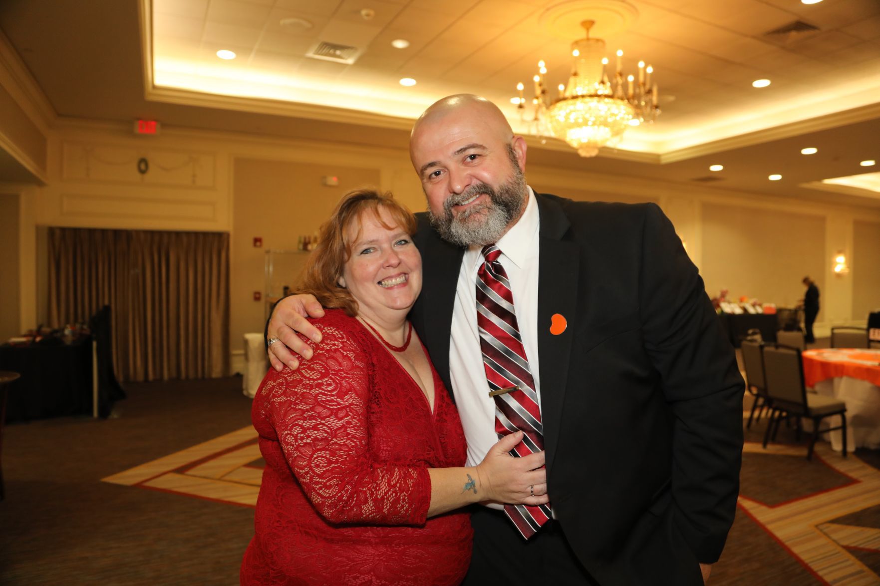 Michelle Hayes, J.J. Hayes master of ceremonies and auctioneer